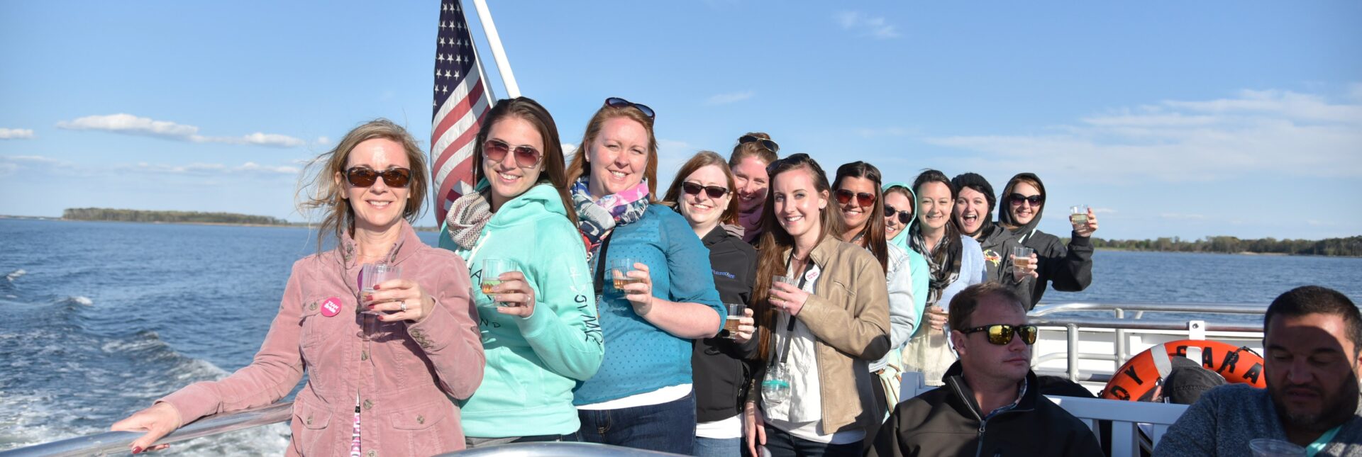 group on yacht