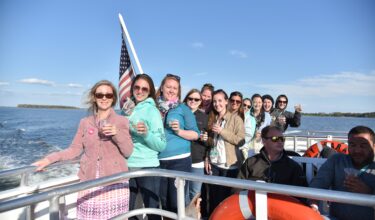 group on yacht