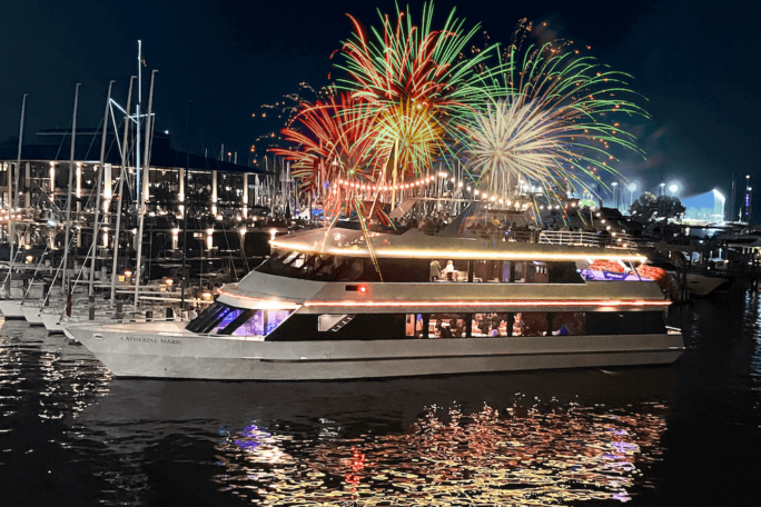 Baltimore Fireworks Cruise on Catherine Marie